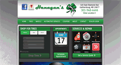 Desktop Screenshot of hanagans.com